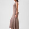 CashSoft Rib Mockneck Maxi Sweater Dress