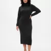 CashSoft Turtleneck Maxi Sweater Dress