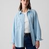 Chambray Denim Big Shirt