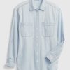 Chambray Denim Big Shirt