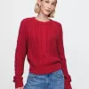 Classic Cable-Knit Sweater