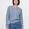 Classic Cable-Knit Sweater