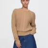 Classic Cable-Knit Sweater