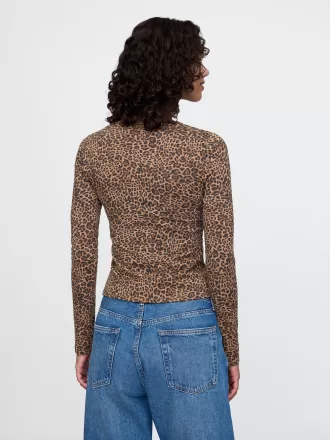 CloseKnit Jersey Square-Neck Top