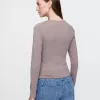 CloseKnit Jersey Square-Neck Top
