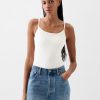 Compact Jersey Cami Bodysuit