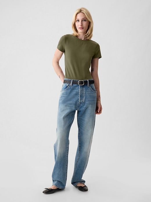 Compact Jersey T-Shirt Bodysuit Compact Jersey T-Shirt Bodysuit