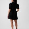 Crinkle Gauze Mini Dress
