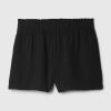 Crinkle Gauze Pull-On Shorts