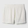 Crinkle Gauze Pull-On Shorts