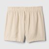 Crinkle Gauze Pull-On Shorts
