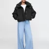 Cropped Duvet Wrap Puffer Jacket Cropped Duvet Wrap Puffer Jacket