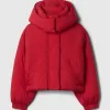 Cropped Duvet Wrap Puffer Jacket Cropped Duvet Wrap Puffer Jacket