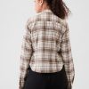 Cropped Flannel Shirt Cropped Flannel Shirt