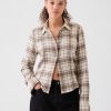 Cropped Flannel Shirt Cropped Flannel Shirt