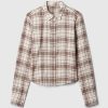 Cropped Flannel Shirt Cropped Flannel Shirt
