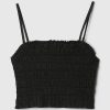 Cropped Smocked Cami