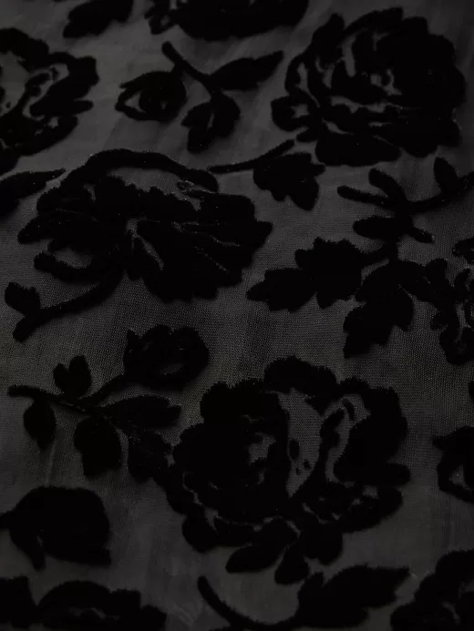 Cropped Velvet Shirt Cropped Velvet Shirt