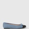 Denim Ballet Flats