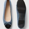 Denim Ballet Flats
