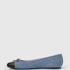 Denim Ballet Flats