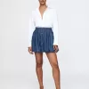Denim Bubble Mini Skirt Denim Bubble Mini Skirt
