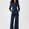 Denim Cargo Jumpsuit