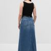 Denim Maxi Skirt