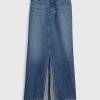Denim Maxi Skirt