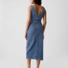 Denim Midi Dress