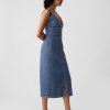 Denim Midi Dress