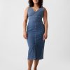 Denim Midi Dress