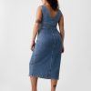 Denim Midi Dress