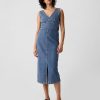 Denim Midi Dress
