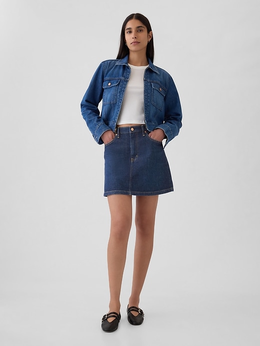 Denim Mini Skirt Denim Mini Skirt