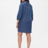 Denim Utility Mini Shirtdress