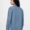 Denim Western Shirt