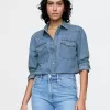 Denim Western Shirt