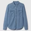 Denim Western Shirt