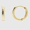 Eden Plain Ring Huggie Earring