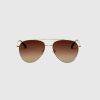 Eleventh Hour Oversized Aviator Sunglasses