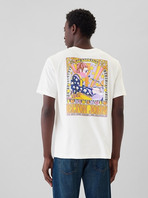 Elton John Graphic T-Shirt Elton John Graphic T-Shirt