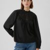 Embroidered Eyelet Top