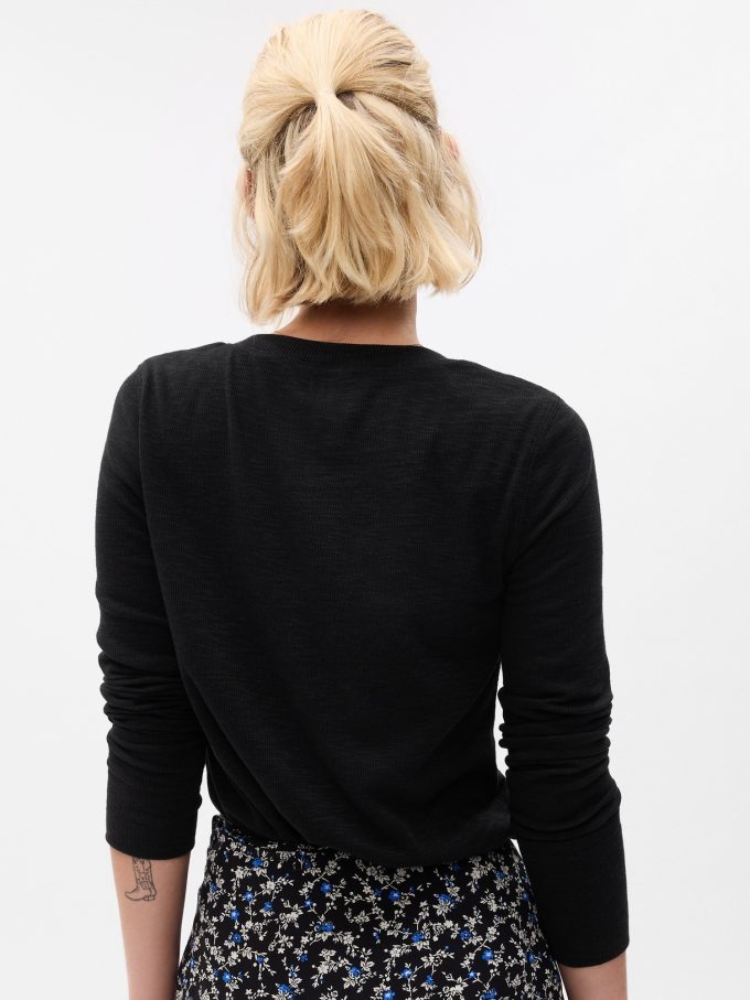 Essential Rib Henley T-Shirt