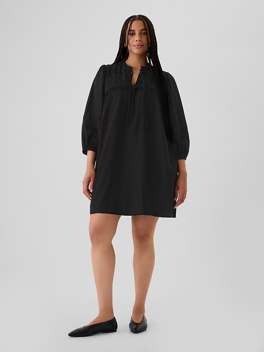 Eyelet Mini Dress Eyelet Mini Dress