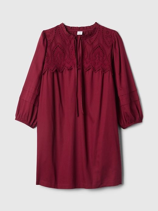 Eyelet Mini Dress Eyelet Mini Dress