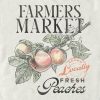 Farmers Market Peaches Graphic T-Shirt