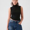 Featherweight Turtleneck Tank Top