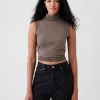 Featherweight Turtleneck Tank Top