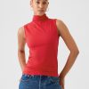 Featherweight Turtleneck Tank Top